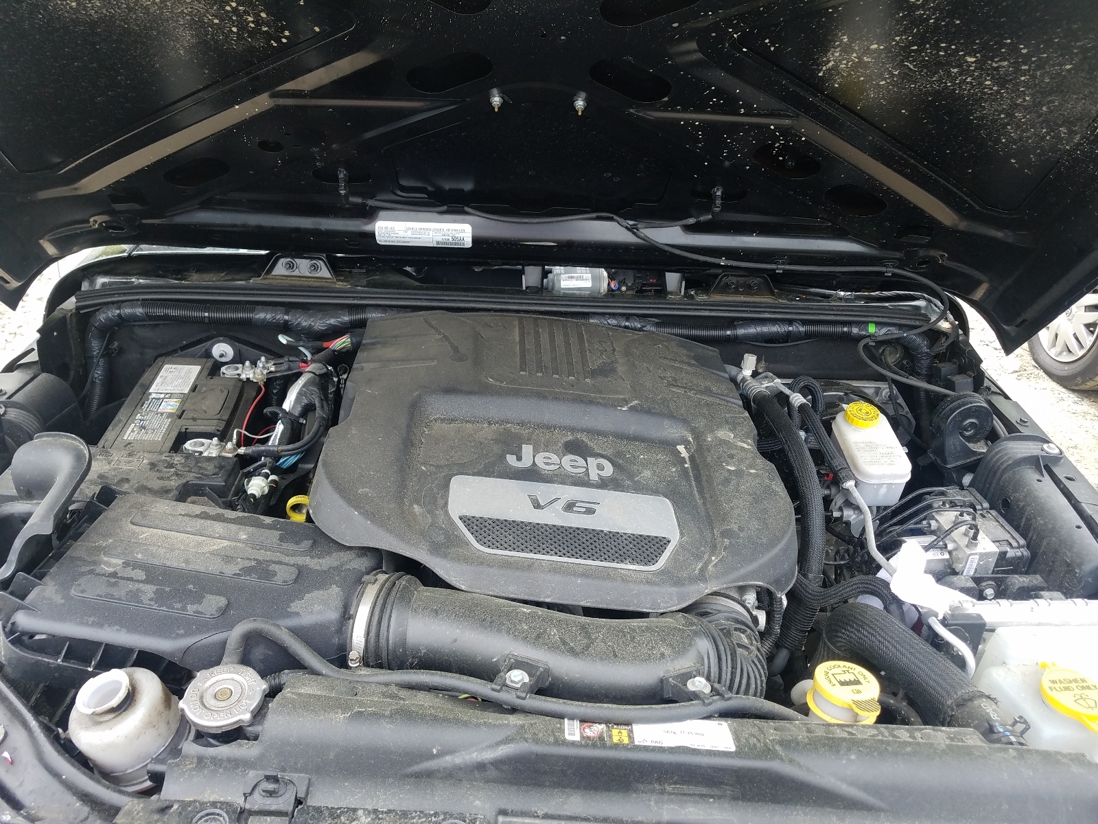 Photo 7 from auction – 2016 JEEP WRANGLER S with VIN 1C4AJWAGXGL258521