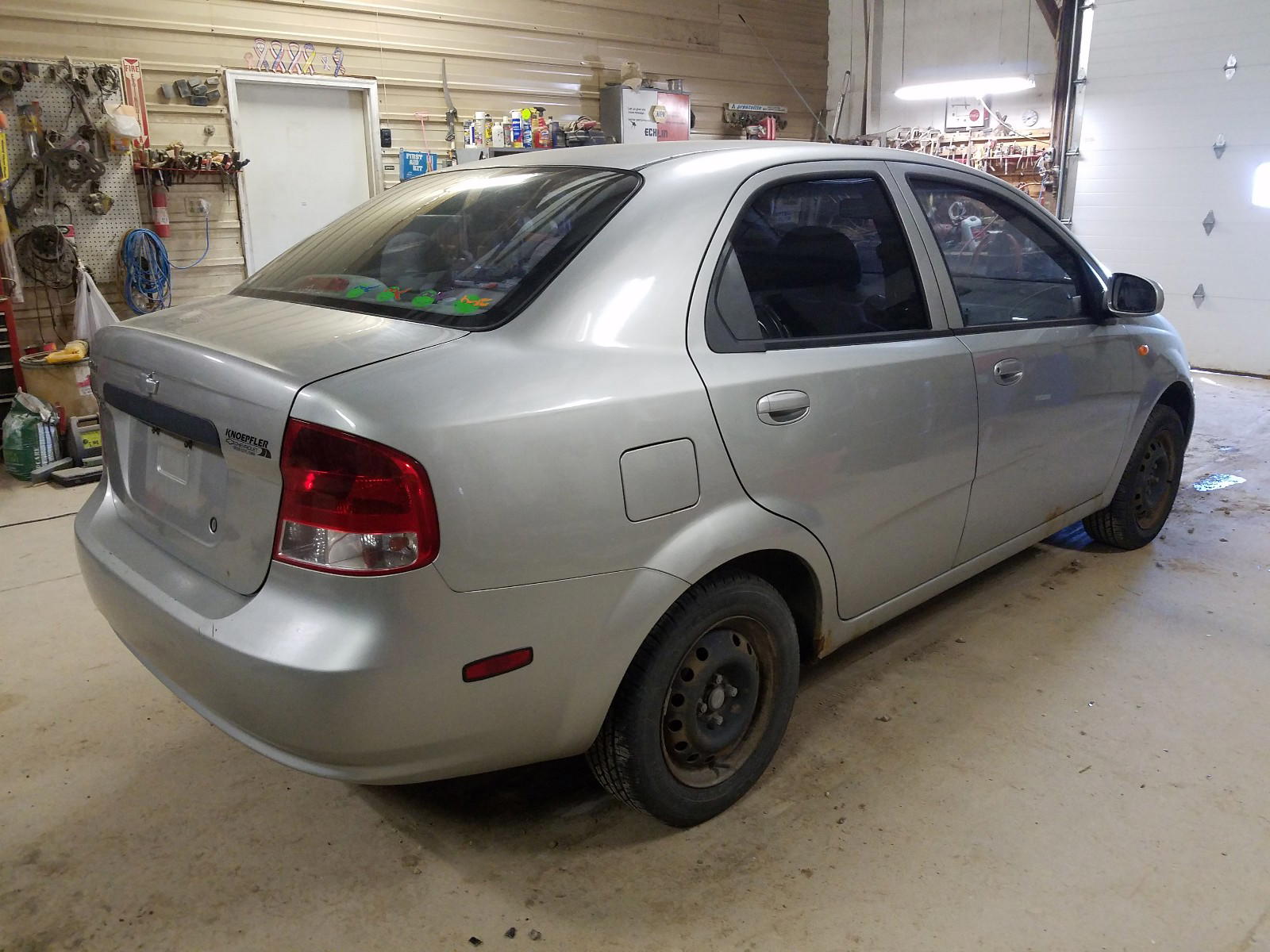 Photo 4 from auction – 2004 CHEVROLET AVEO with VIN KL1TD52624B129164