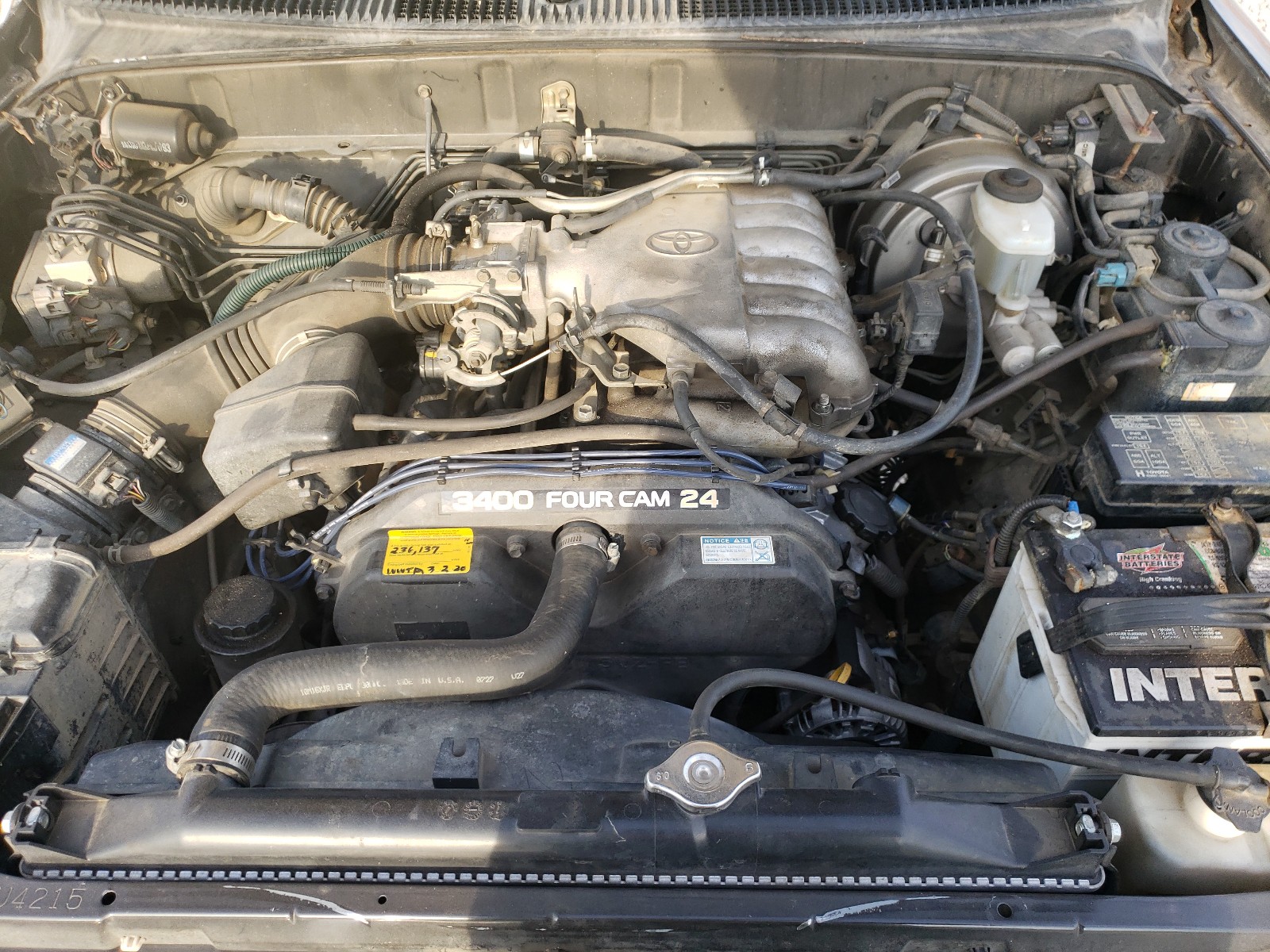 Photo 7 from auction – 1998 TOYOTA 4RUNNER SR with VIN JT3HN86RXW0190220