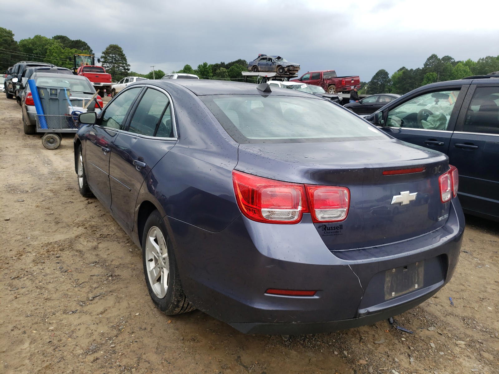 Photo 3 from auction – 2013 CHEVROLET MALIBU LS with VIN 1G11B5SA3DF215501