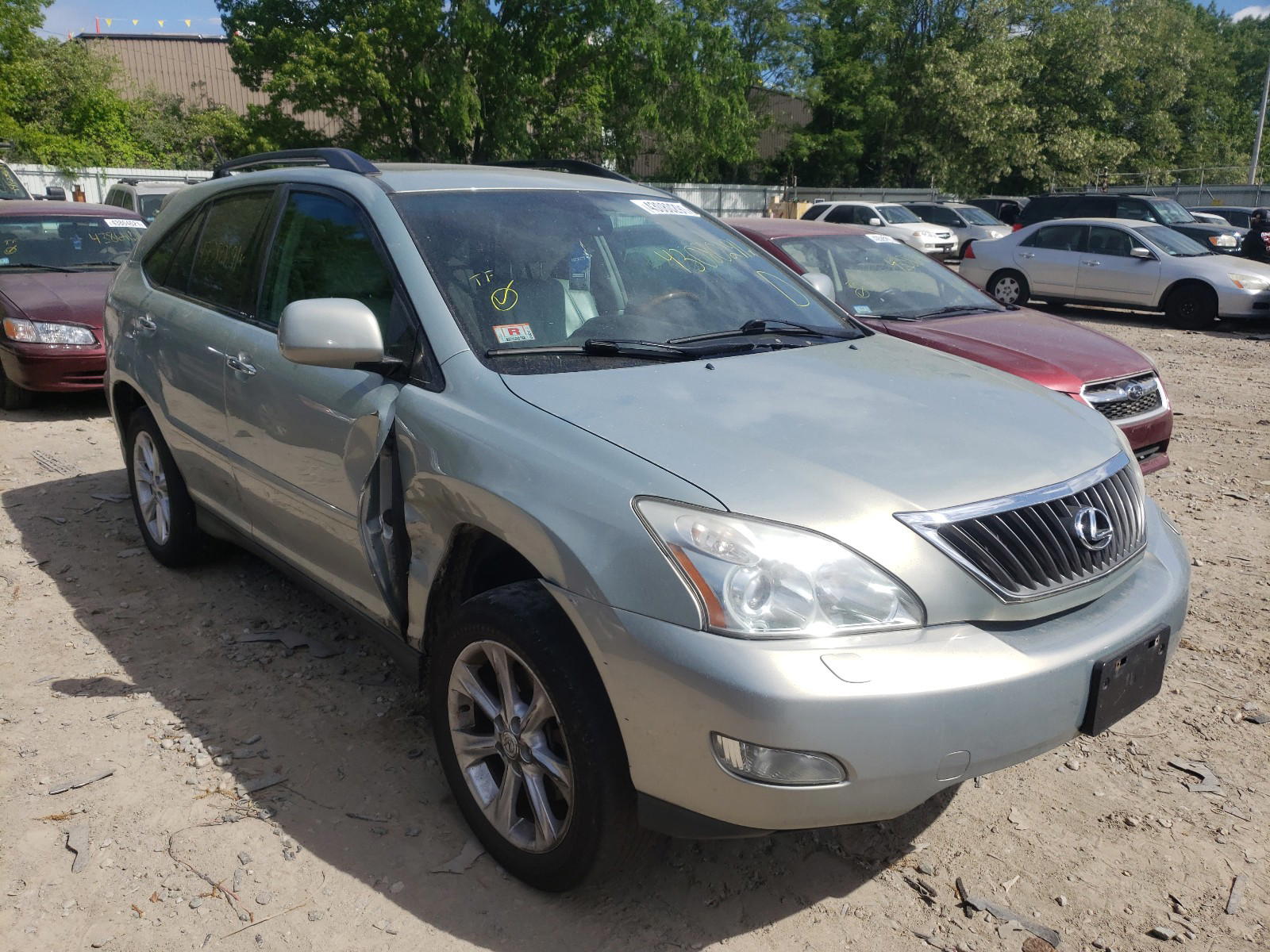 LEXUS RX 350 2009 with VIN 2T2HK31U39C124357 - Photo from auction