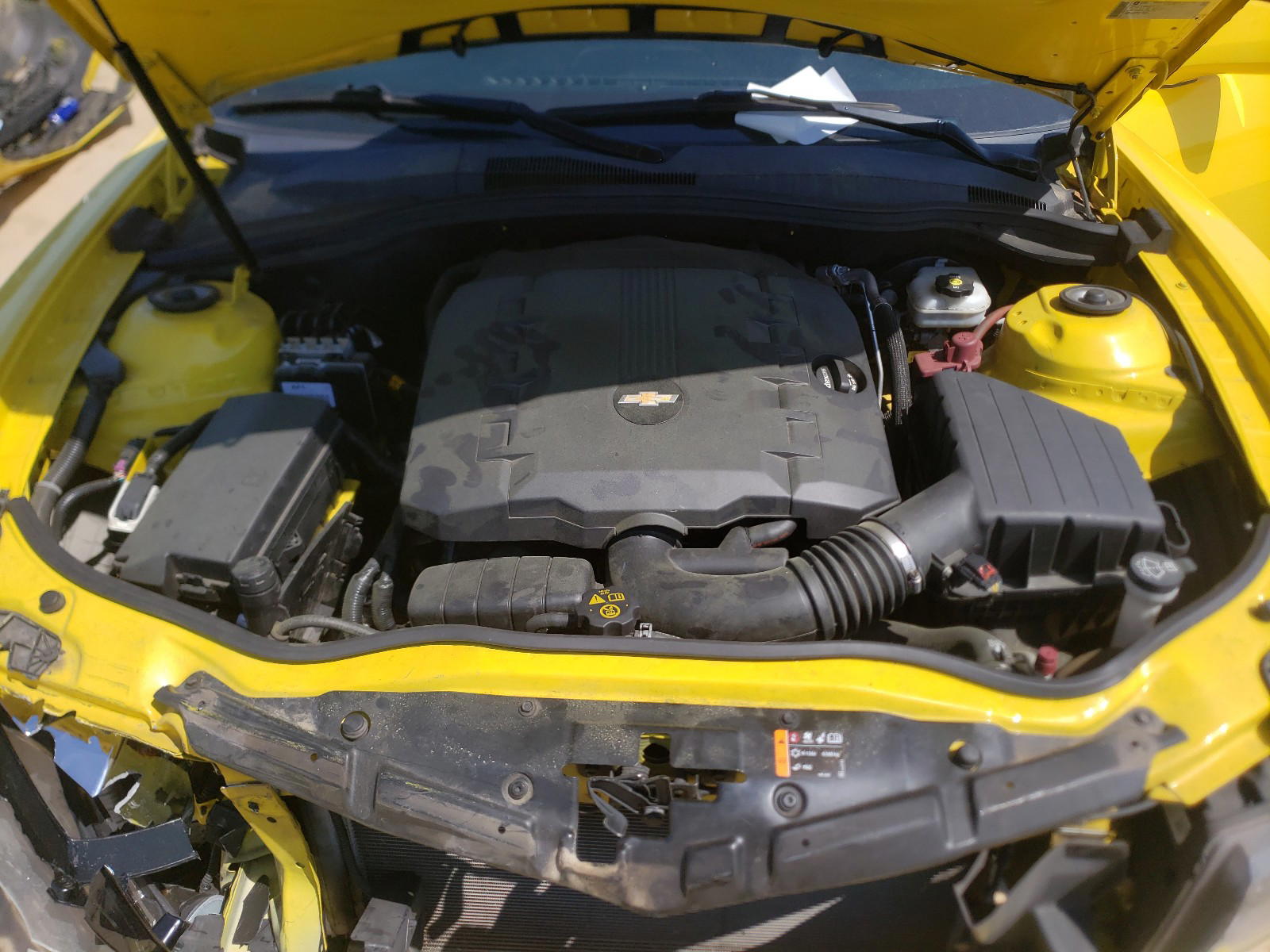 Photo 7 from auction – 2014 CHEVROLET CAMARO LS with VIN 2G1FA1E31E9216770