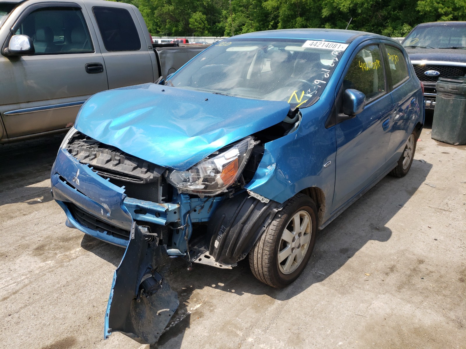 Photo 2 from auction – 2015 MITSUBISHI MIRAGE ES with VIN ML32A4HJ5FH033681