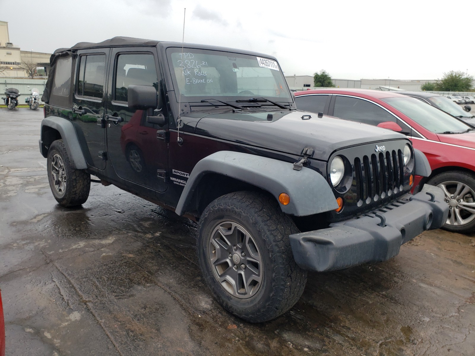 Photo 1 from auction – 2012 JEEP WRANGLER U with VIN 1C4BJWDG1CL122059