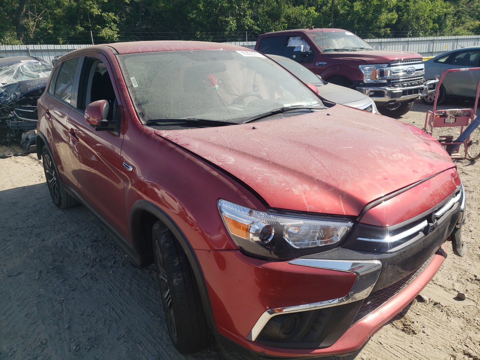 Photo 1 from auction – 2019 MITSUBISHI OUTLANDER with VIN JA4AP3AU7KU033750