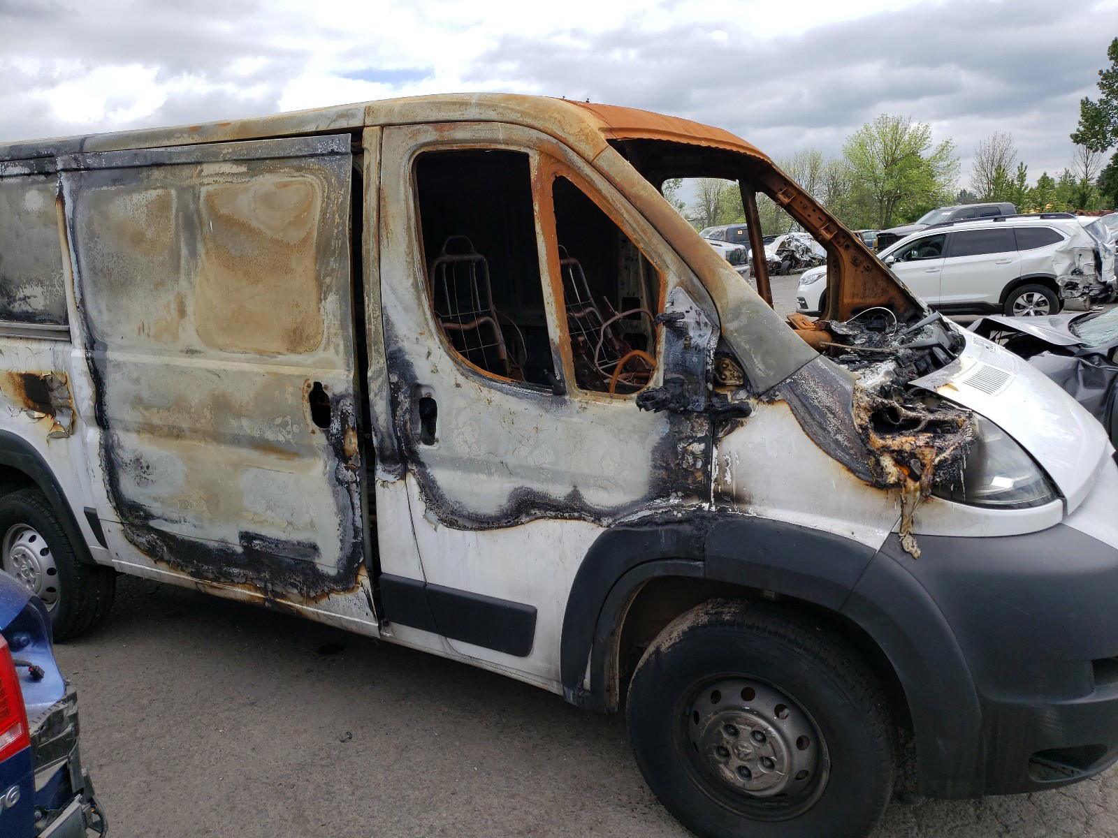 Photo 9 from auction – 2020 RAM PROMASTER with VIN 3C6TRVAG1LE107699