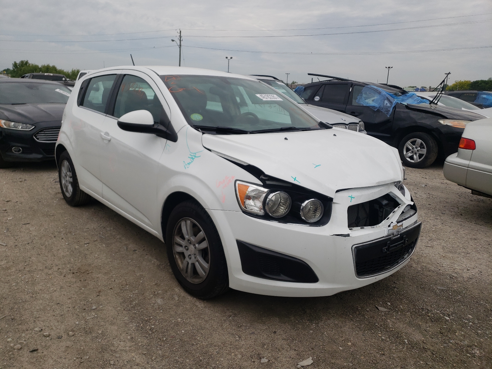 Photo 1 from auction – 2015 CHEVROLET SONIC LT with VIN 1G1JC6SH2F4105814
