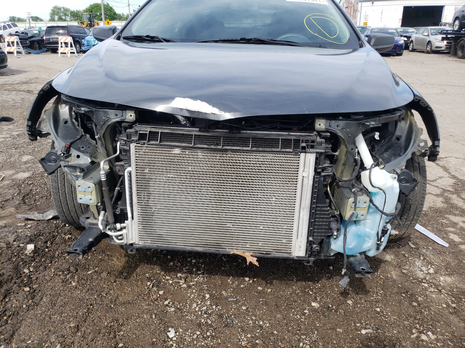 Photo 9 from auction – 2017 CHEVROLET MALIBU LS with VIN 1G1ZB5ST8HF116408