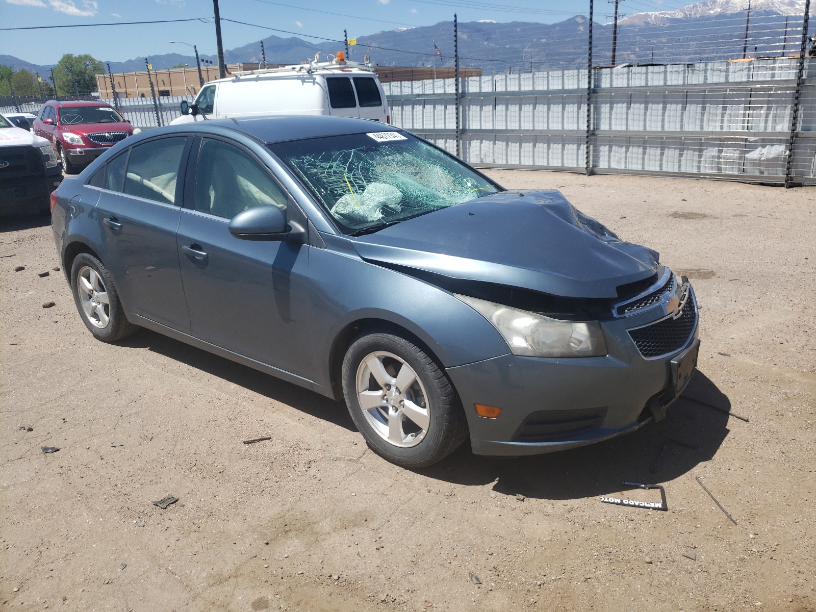CHEVROLET CRUZE 2012 with VIN 1G1PF5SC5C7216402 - Photo from auction