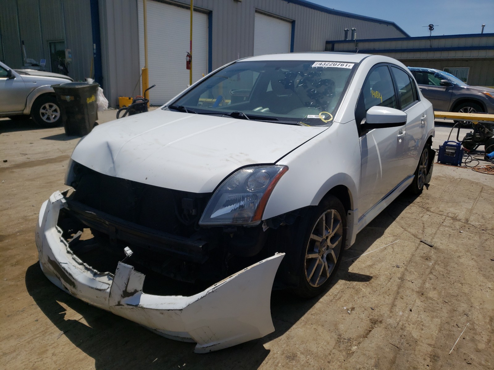 Photo 2 from auction – 2007 NISSAN SENTRA SE- with VIN 3N1BB61E47L725729