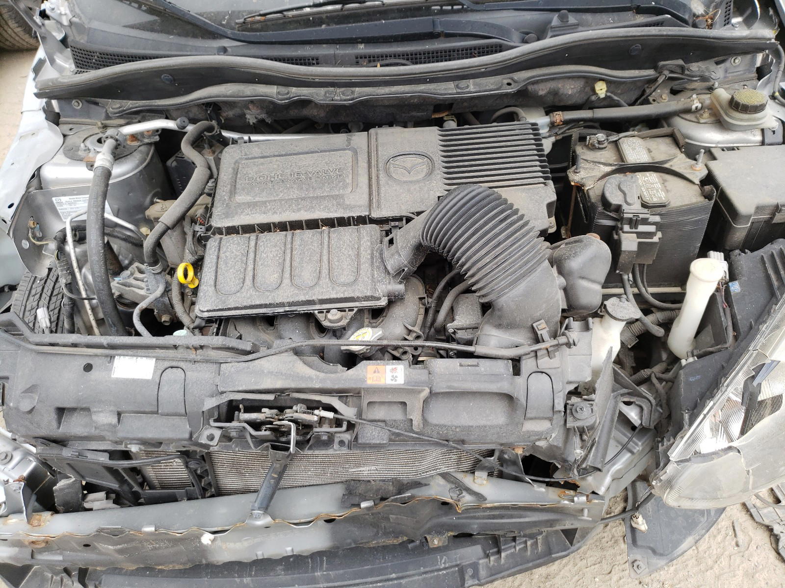 Photo 7 from auction – 2013 MAZDA MAZDA2 with VIN JM1DE1LZXD0163053