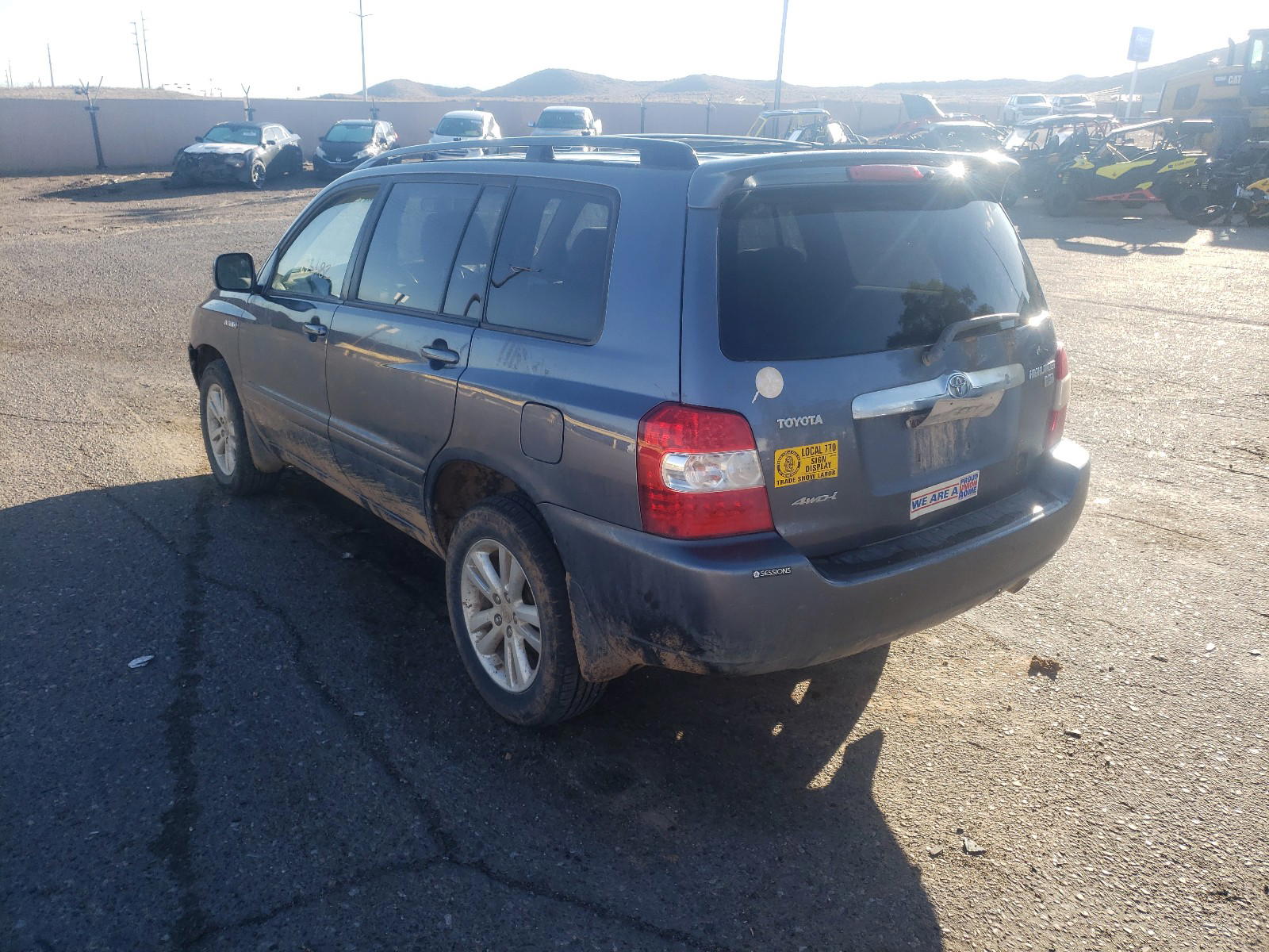 Photo 3 from auction – 2007 TOYOTA HIGHLANDER with VIN JTEHW21A170035558