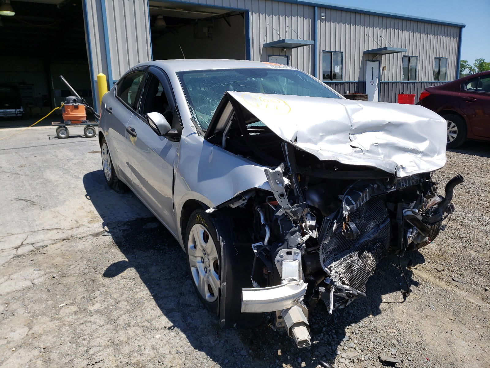 DODGE DART SE 2013 with VIN 1C3CDFAA1DD141545 - Photo from auction