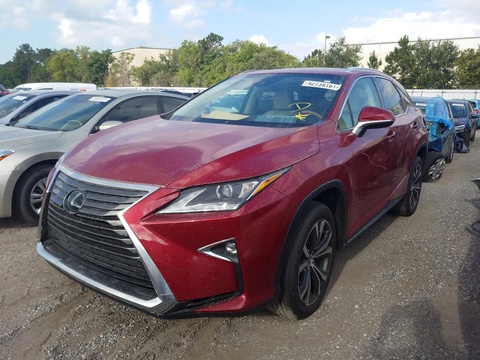Photo 2 from auction – 2019 LEXUS RX 350 BAS with VIN 2T2ZZMCA3KC136412