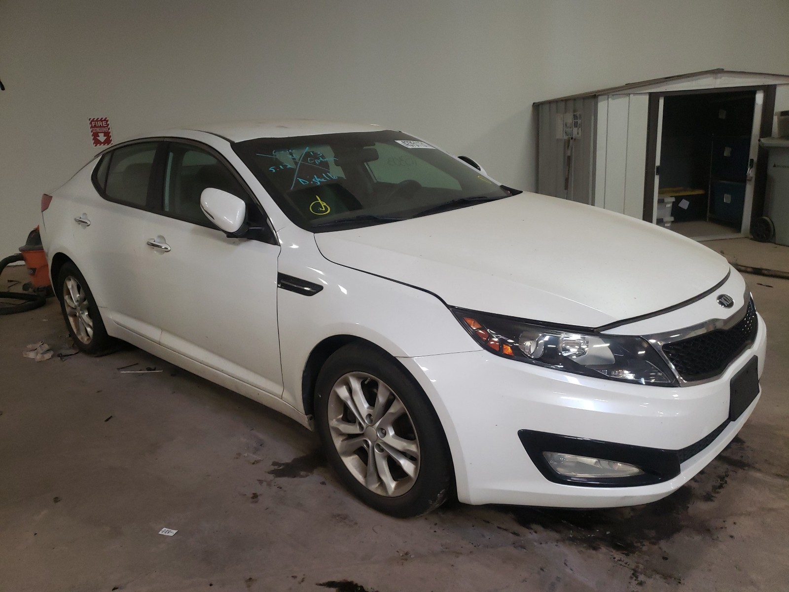 KIA OPTIMA LX 2013 with VIN 5XXGM4A71DG205000 - Photo from auction
