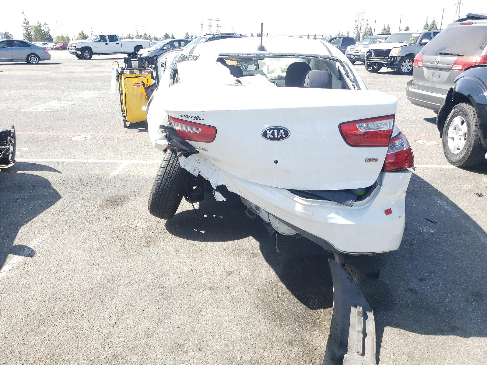 Photo 9 from auction – 2013 KIA RIO LX with VIN KNADM4A31D6152701
