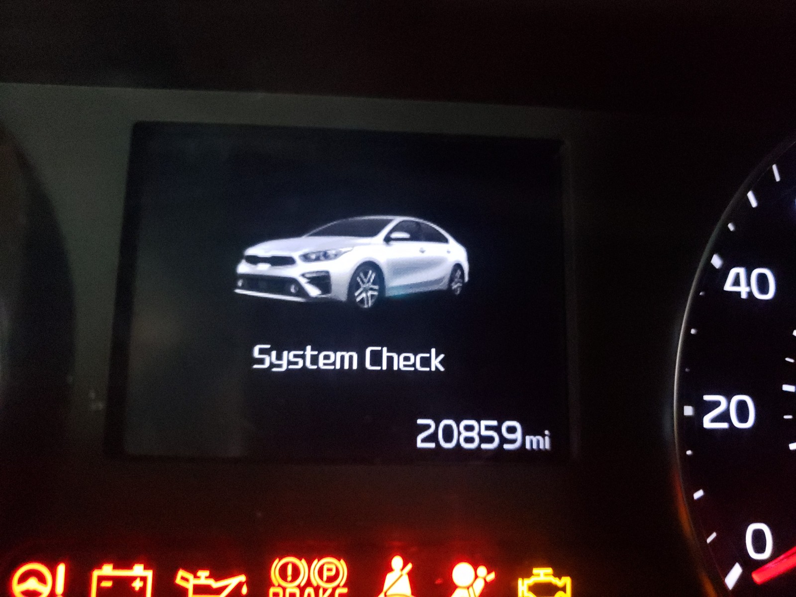 Photo 8 from auction – 2020 KIA FORTE FE with VIN 3KPF24ADXLE215829