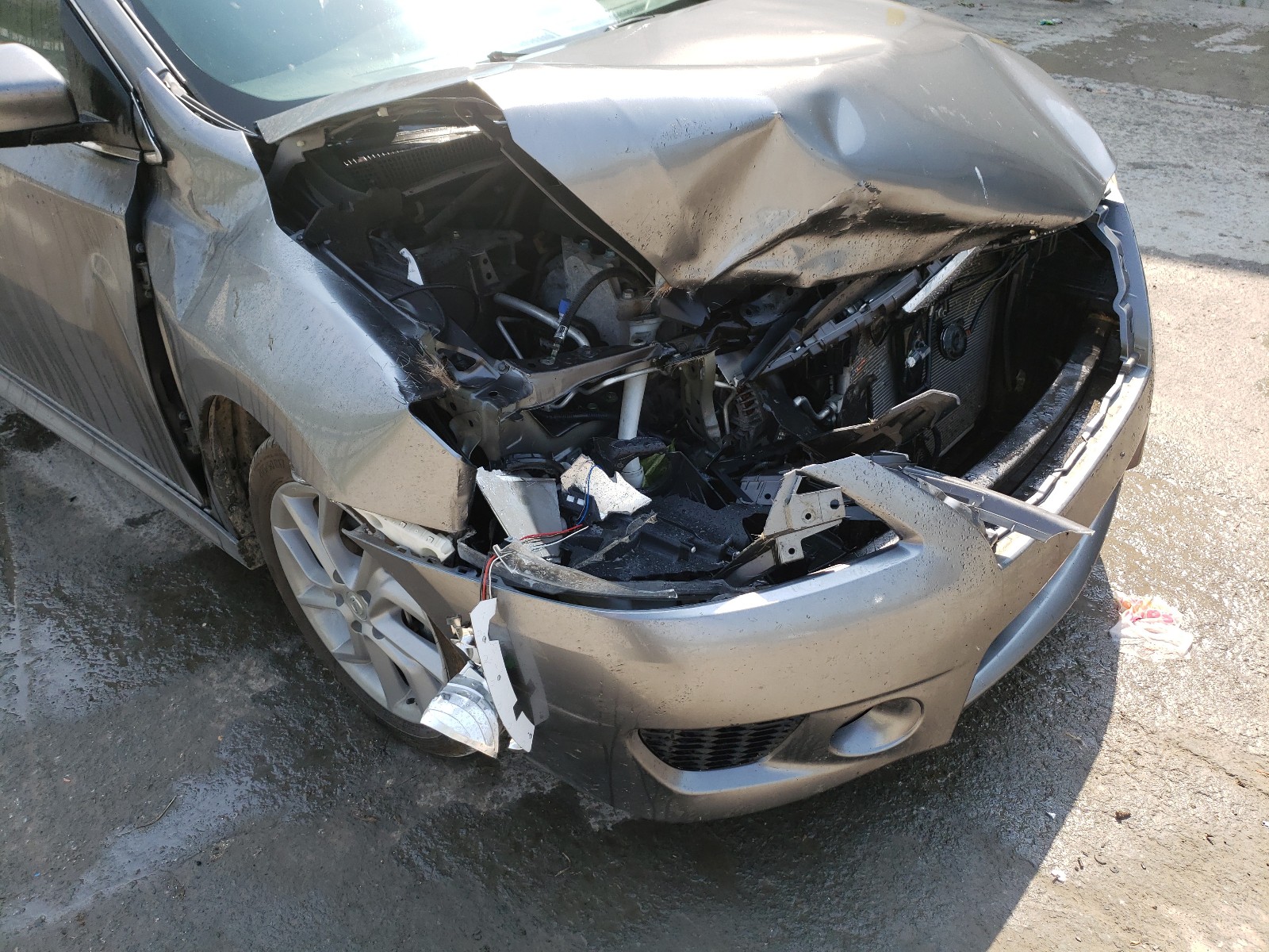 Photo 9 from auction – 2015 NISSAN SENTRA S with VIN 3N1AB7AP1FY251209