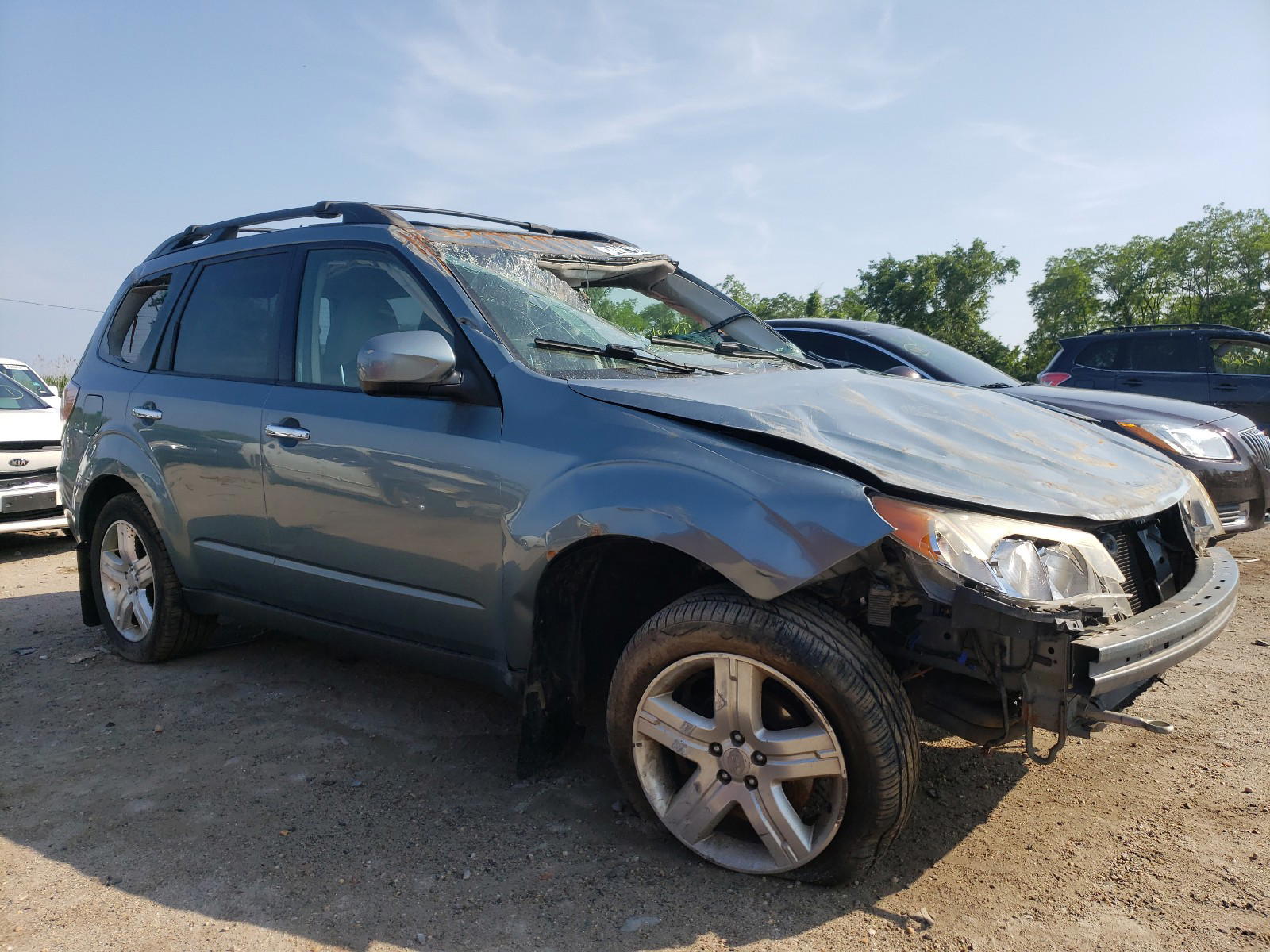 SUBARU FORESTER 2 2010 with VIN JF2SH6CCXAG715937 - Photo from auction