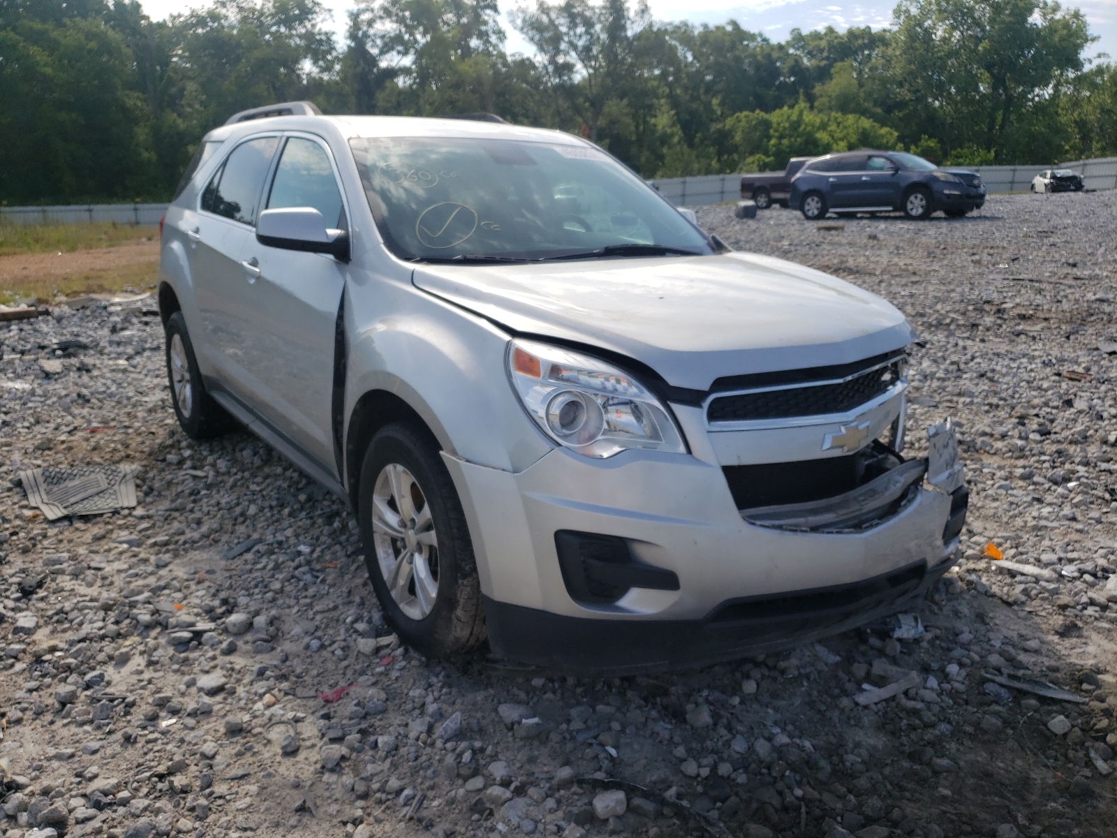 CHEVROLET EQUINOX LT 2012 with VIN 2GNALDEK6C1231255 - Photo from auction
