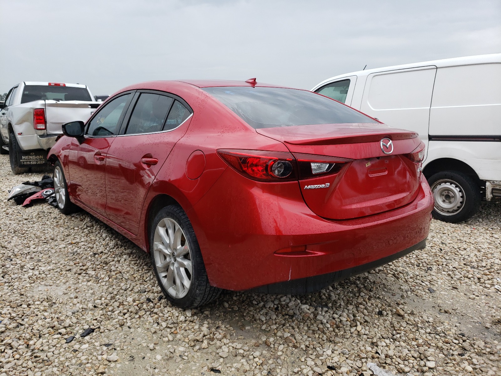 Photo 3 from auction – 2015 MAZDA 3 TOURING with VIN JM1BM1V38F1273163