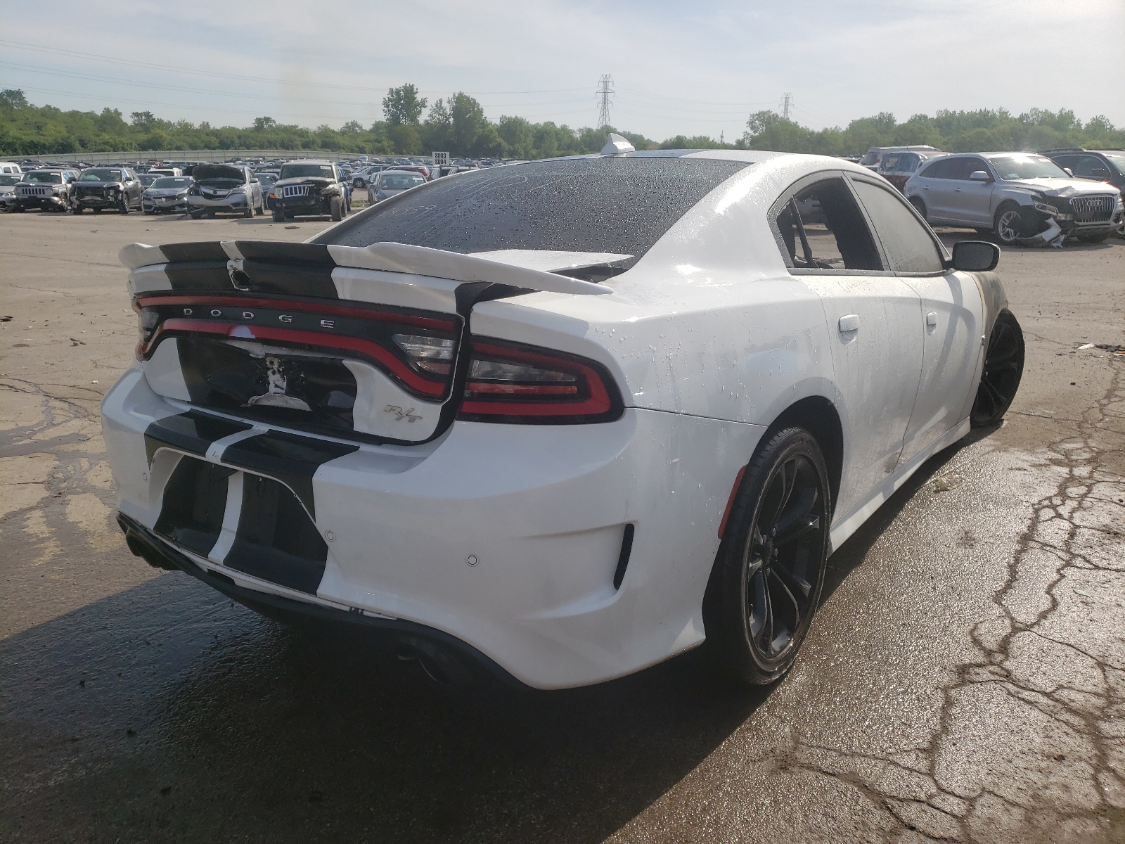 Photo 4 from auction – 2020 DODGE CHARGER R/ with VIN 2C3CDXCT8LH158235
