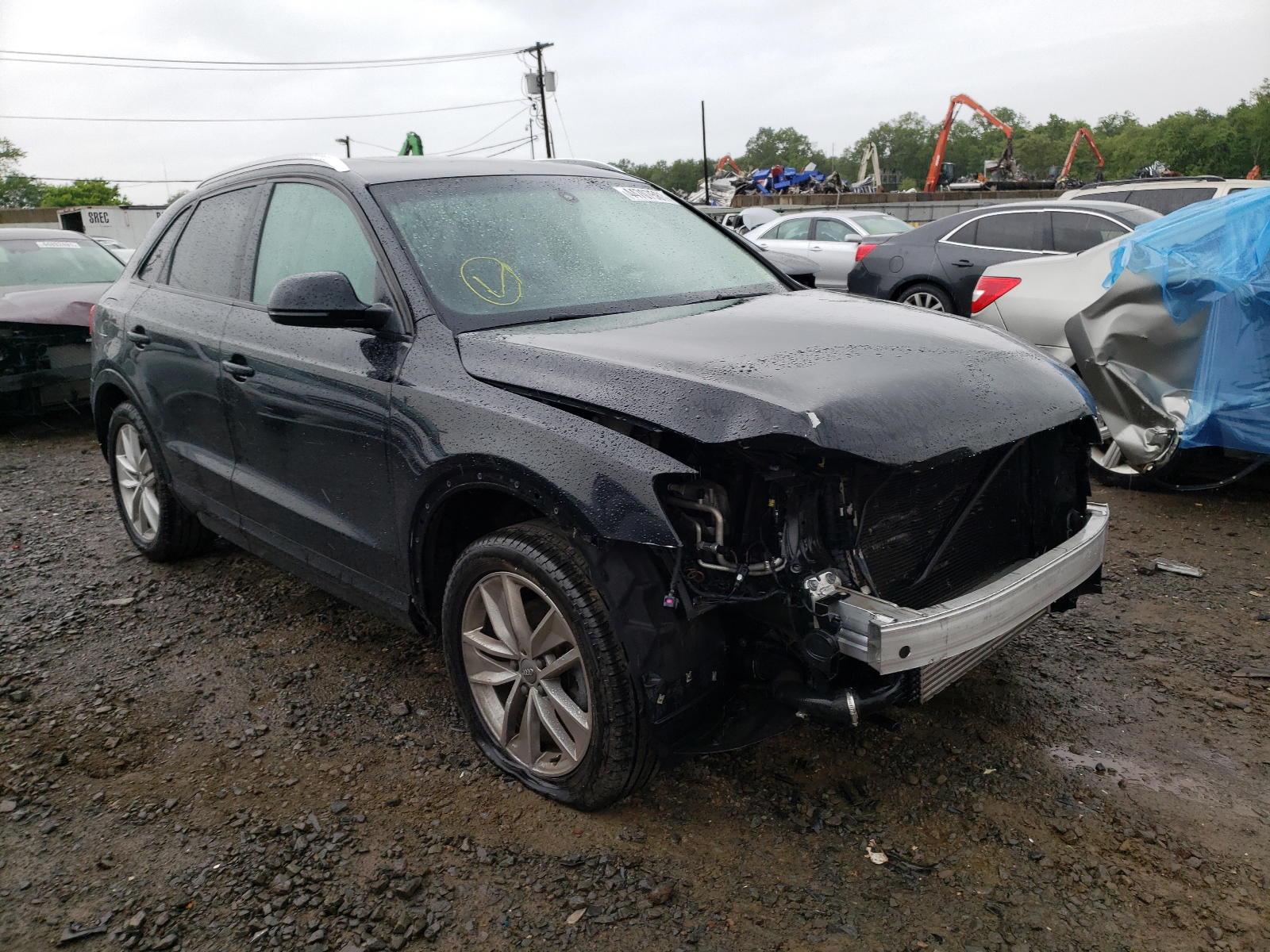 AUDI Q3 PREMIUM 2017 with VIN WA1ECCFS0HR005725 - Photo from auction