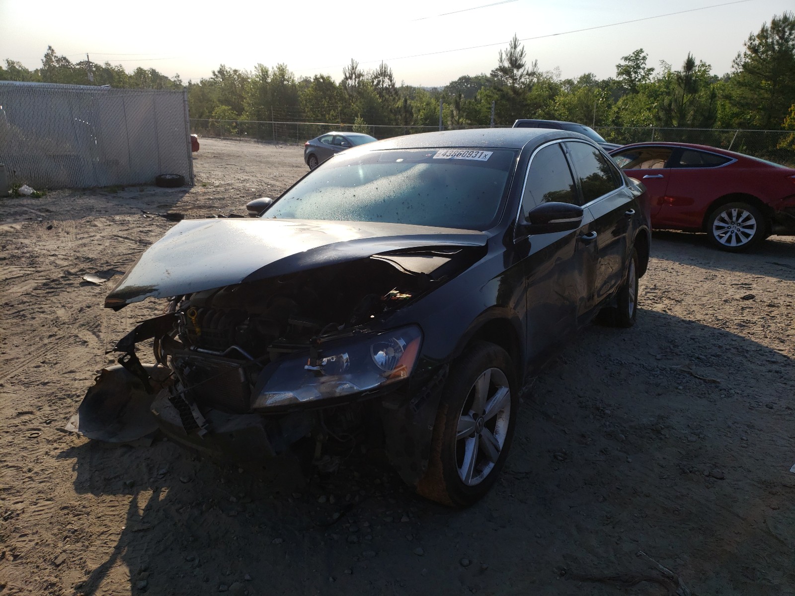 Photo 2 from auction – 2014 VOLKSWAGEN PASSAT SE with VIN 1VWBP7A32EC019688