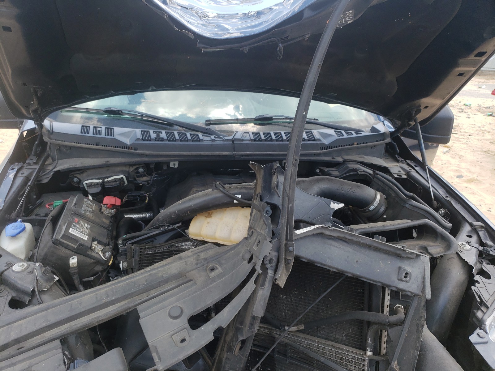 Photo 7 from auction – 2016 FORD F150 SUPER with VIN 1FTEX1EP1GFD58504