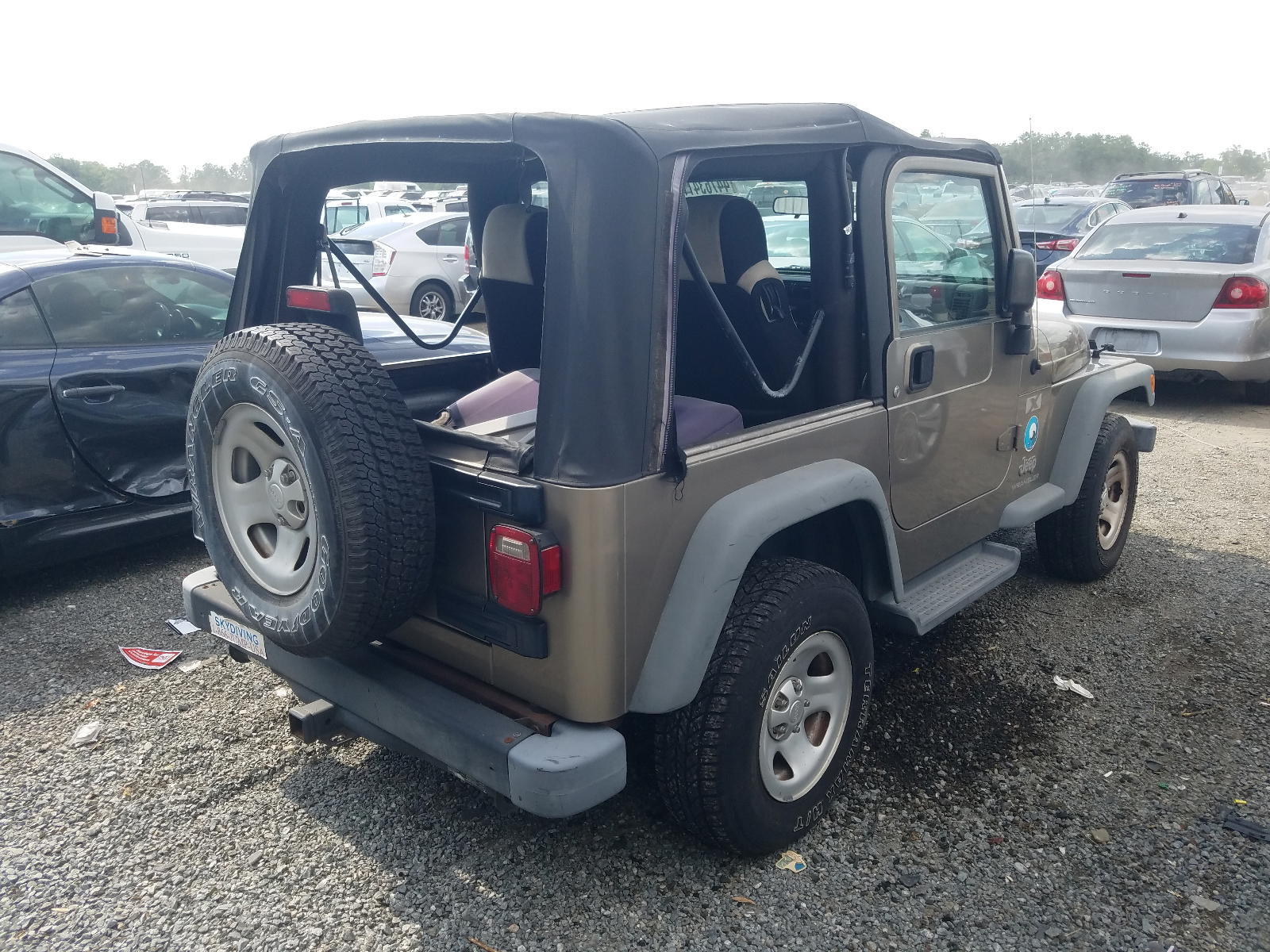 Photo 4 from auction – 2004 JEEP WRANGLER with VIN 1J4FA39S74P782611