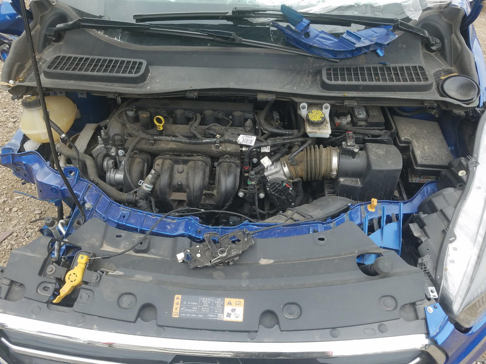 Photo 7 from auction – 2018 FORD ESCAPE S with VIN 1FMCU0F72JUC85120