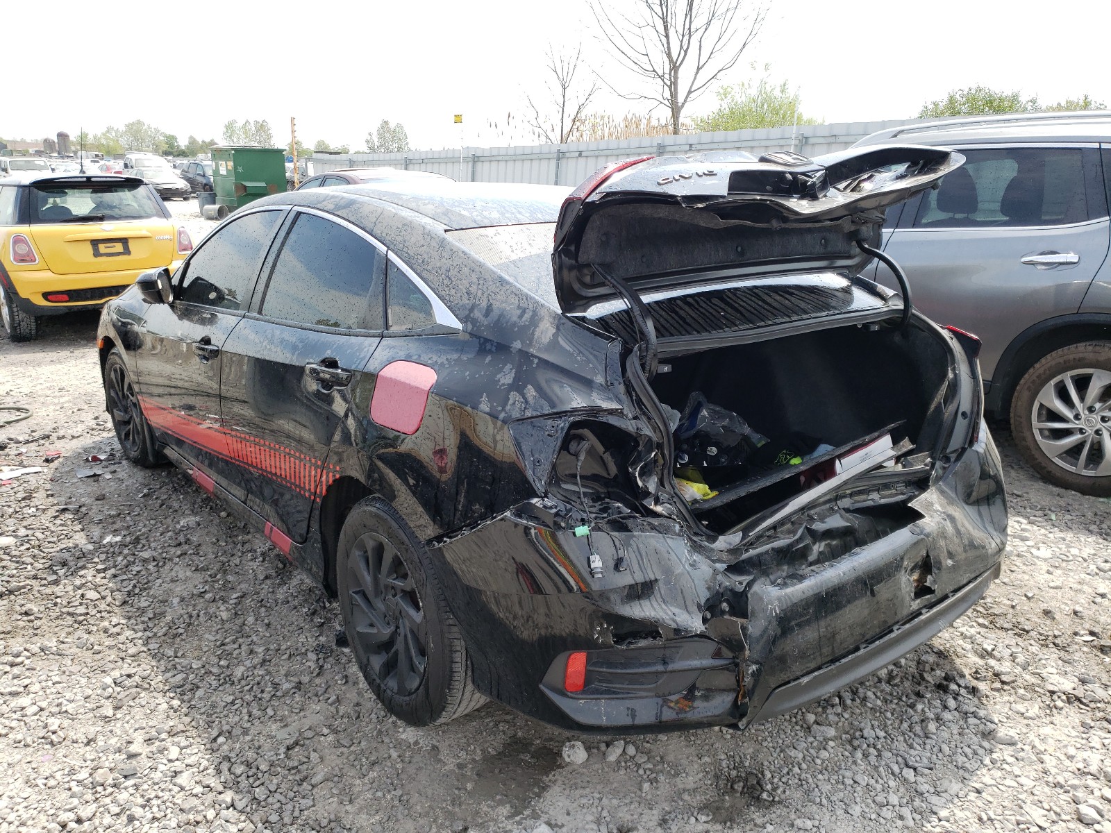Photo 3 from auction – 2018 HONDA CIVIC EX with VIN 2HGFC2F88JH021218