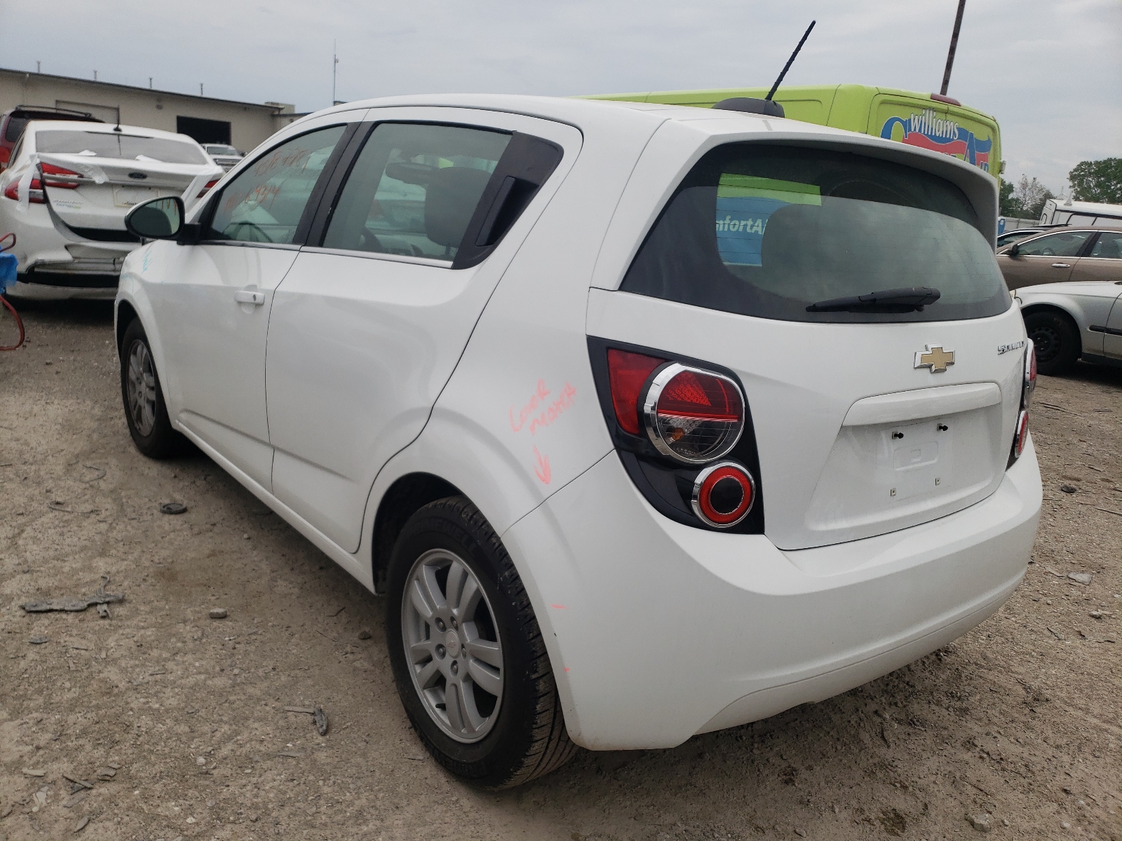 Photo 3 from auction – 2015 CHEVROLET SONIC LT with VIN 1G1JC6SH2F4105814