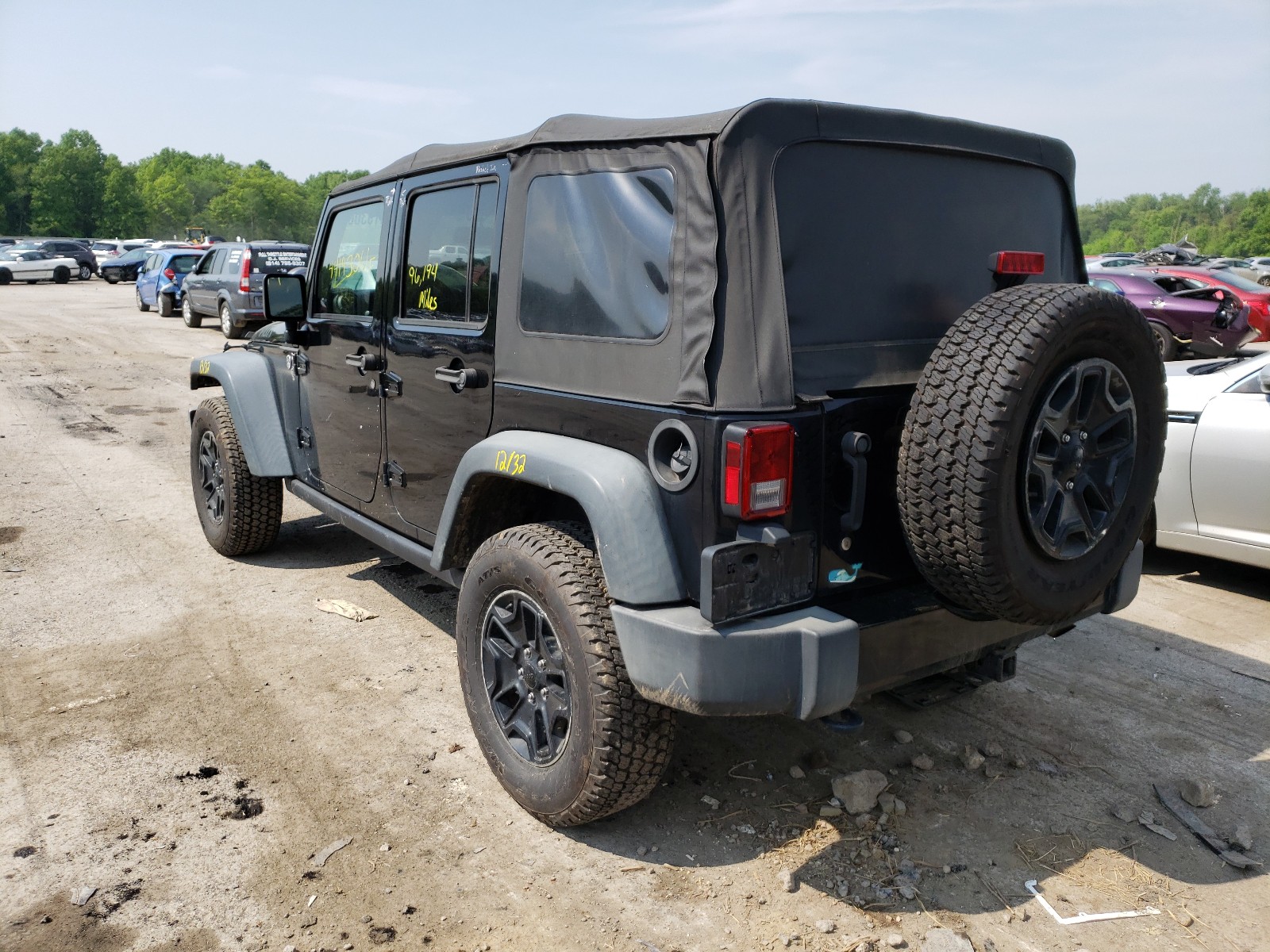 Photo 3 from auction – 2015 JEEP WRANGLER U with VIN 1C4BJWDG8FL674338