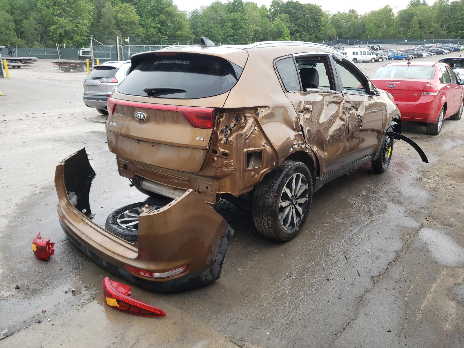 Photo 4 from auction – 2017 KIA SPORTAGE E with VIN KNDPNCAC0H7174860
