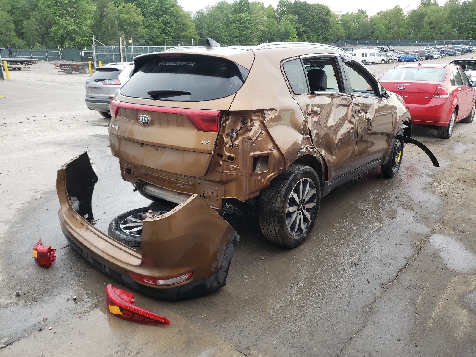 صورة رقم 4 من المزاد - 2017 KIA SPORTAGE E مع VIN KNDPNCAC0H7174860