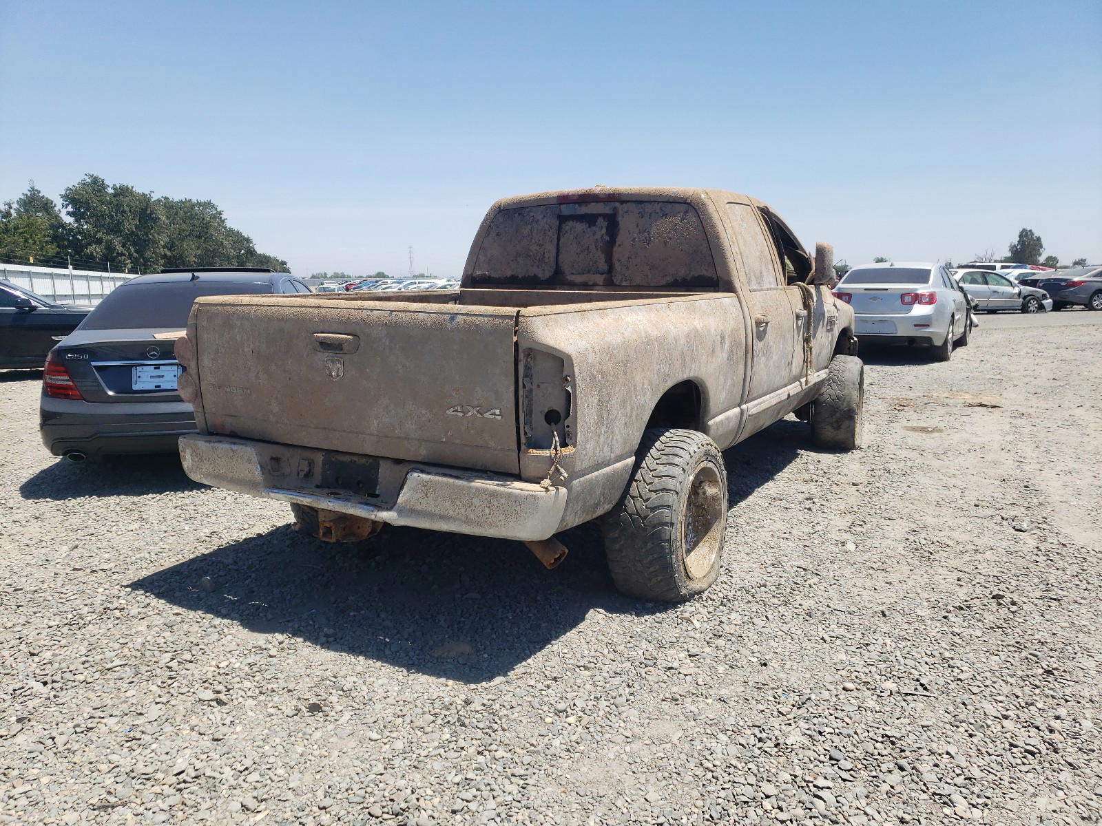 Photo 4 from auction – 2007 DODGE RAM 2500 S with VIN 1D7KS28A77J582541