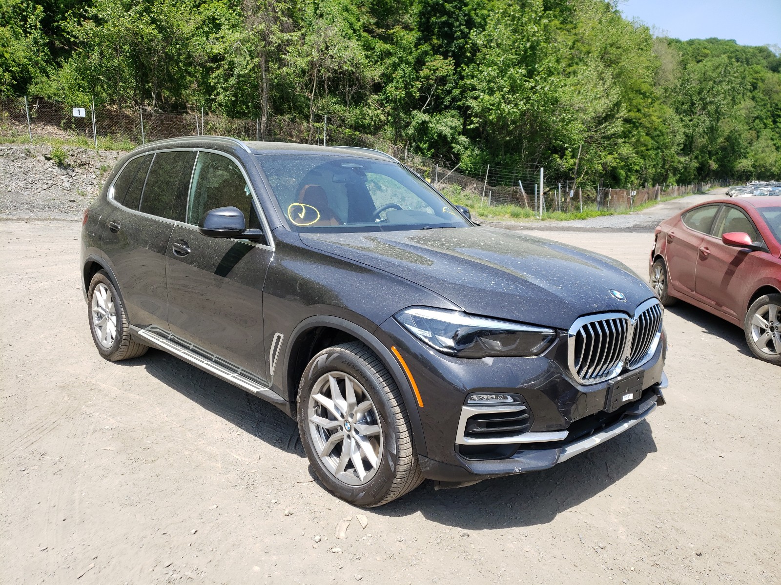 Photo 1 from auction – 2021 BMW X5 XDRIVE4 with VIN 5UXTA6C07M9G63867
