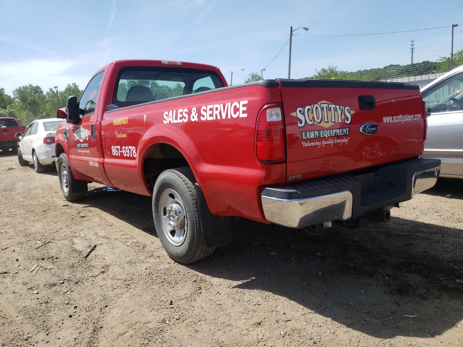 Photo 3 from auction – 2008 FORD F250 SUPER with VIN 1FTNF205X8ED94858