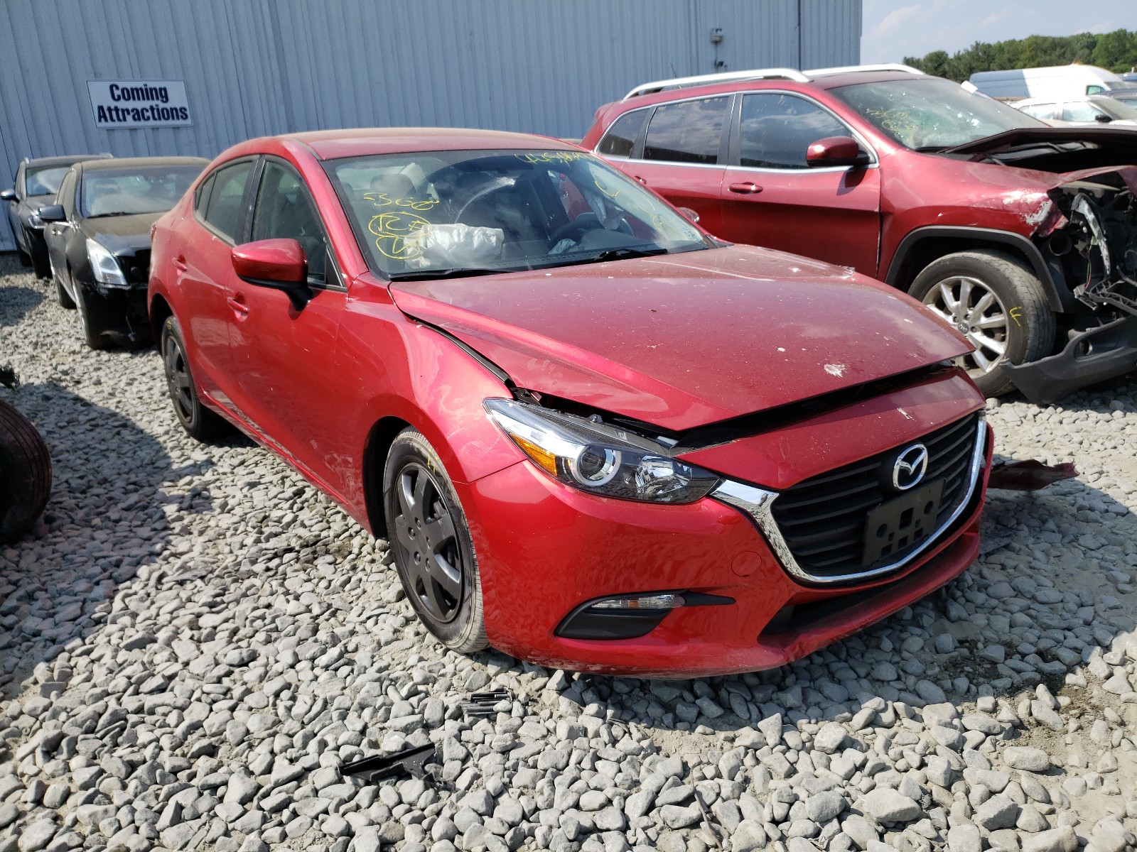 MAZDA 3 SPORT 2017 with VIN 3MZBN1U75HM107686 - Photo from auction