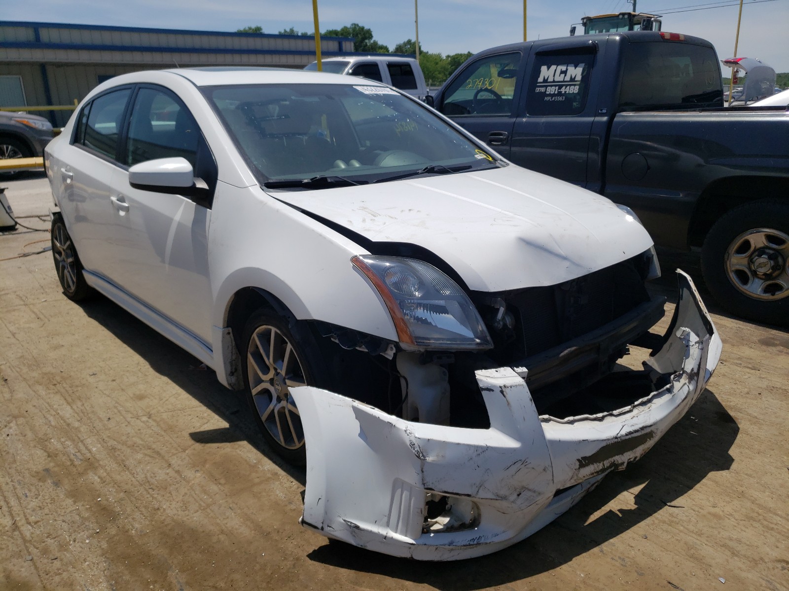 Photo 1 from auction – 2007 NISSAN SENTRA SE- with VIN 3N1BB61E47L725729