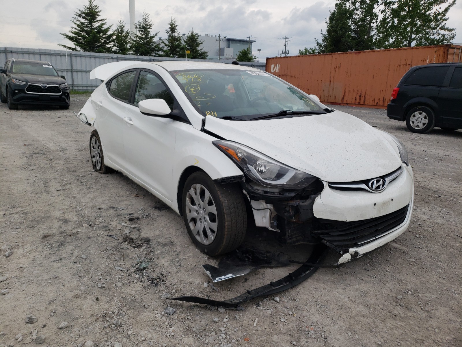 Photo 1 from auction – 2016 HYUNDAI ELANTRA SE with VIN 5NPDH4AE6GH662271