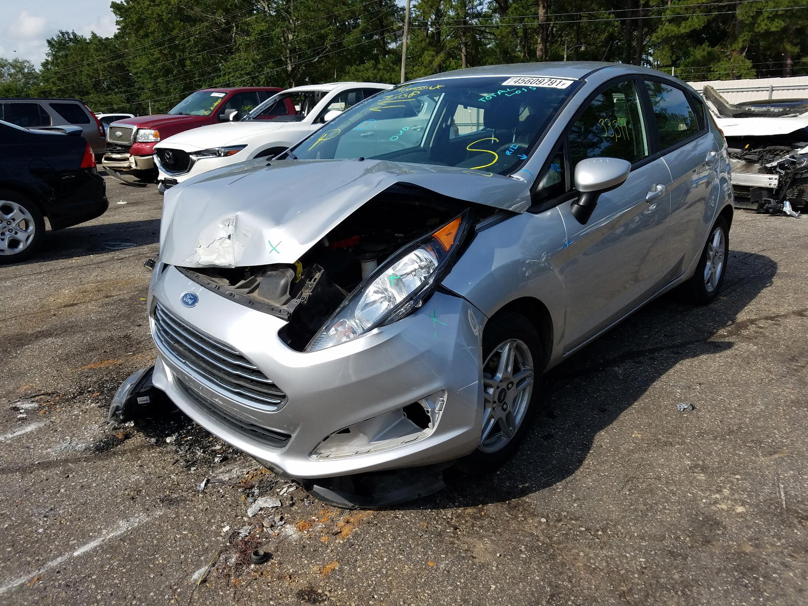 Photo 2 from auction – 2019 FORD FIESTA SE with VIN 3FADP4EJ5KM145367