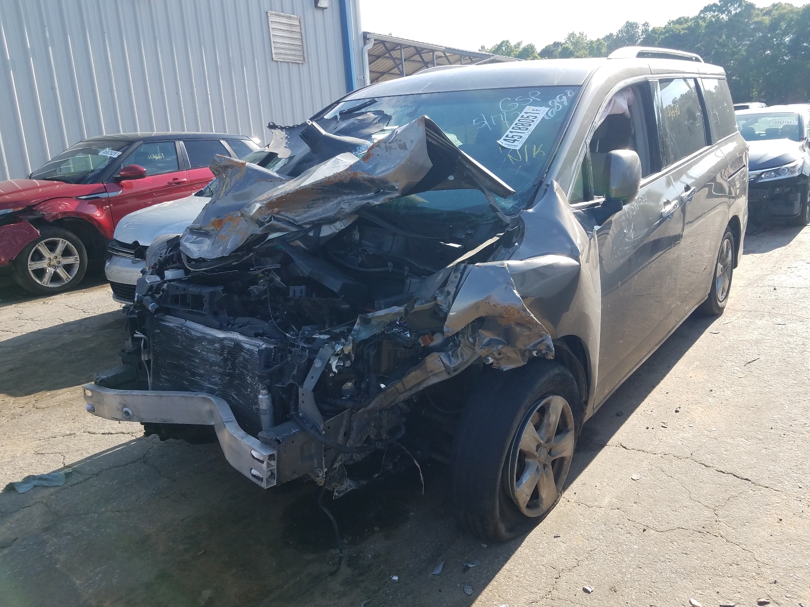 Photo 2 from auction – 2016 NISSAN QUEST S with VIN JN8AE2KP6G9156890