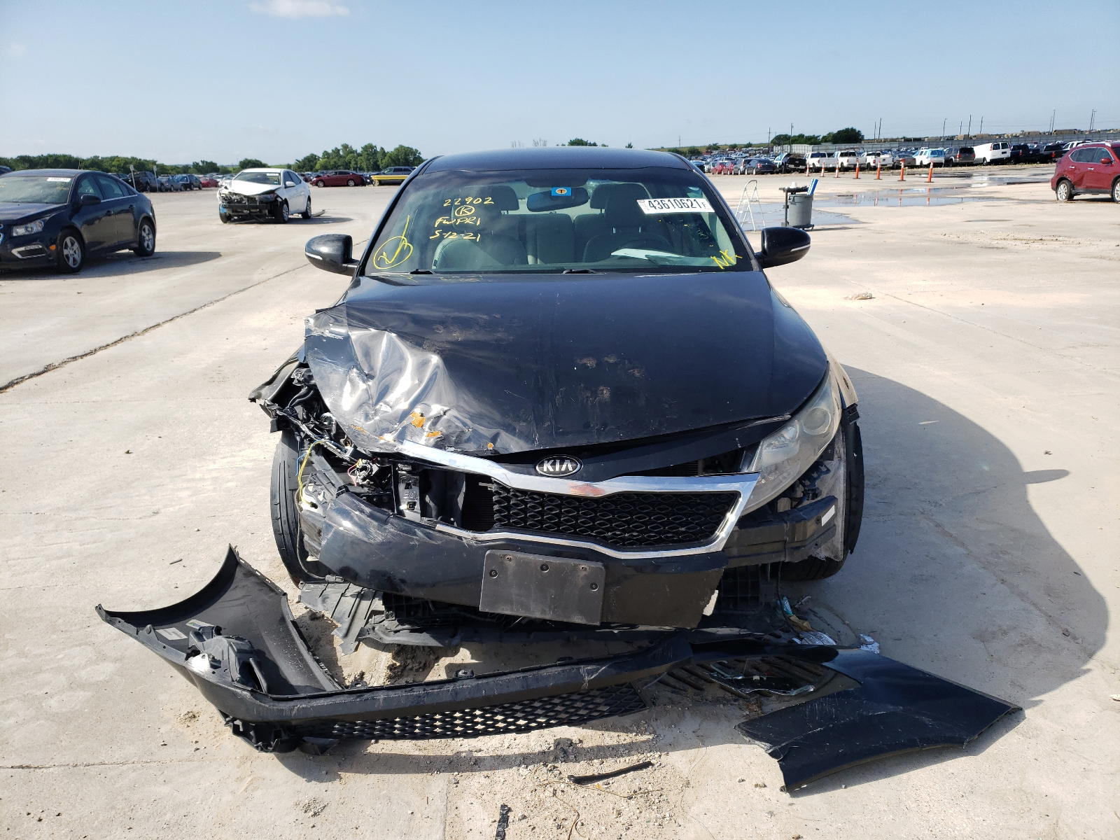 Photo 9 from auction – 2013 KIA OPTIMA EX with VIN 5XXGN4A70DG157681