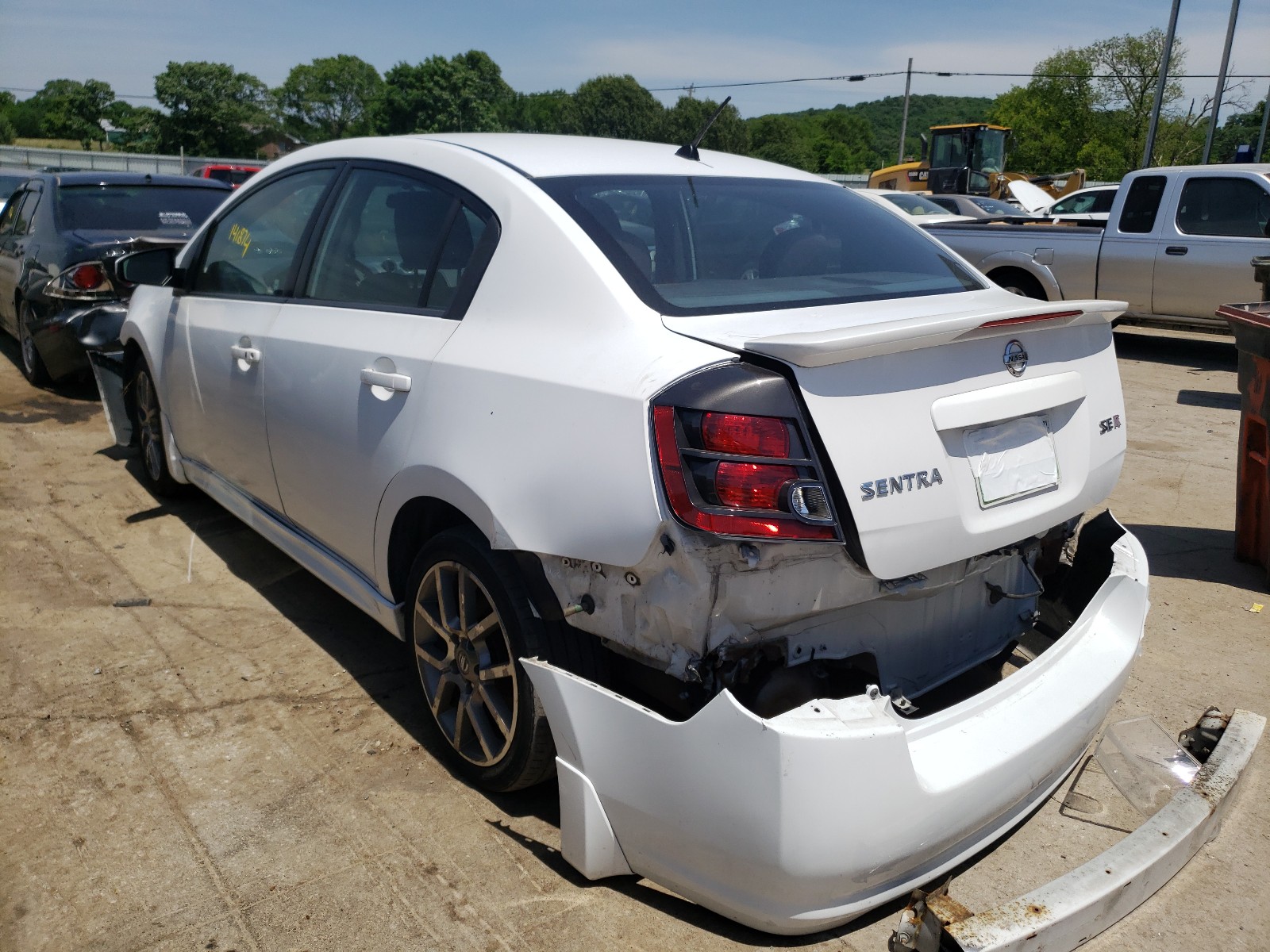 Photo 3 from auction – 2007 NISSAN SENTRA SE- with VIN 3N1BB61E47L725729