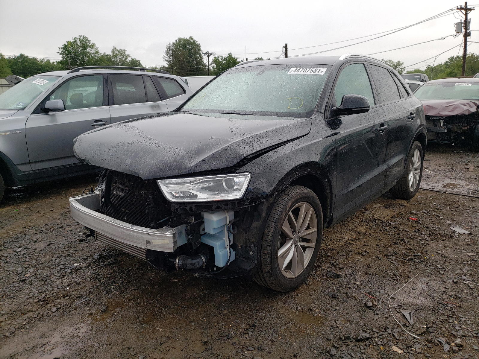 Photo 2 from auction – 2017 AUDI Q3 PREMIUM with VIN WA1ECCFS0HR005725