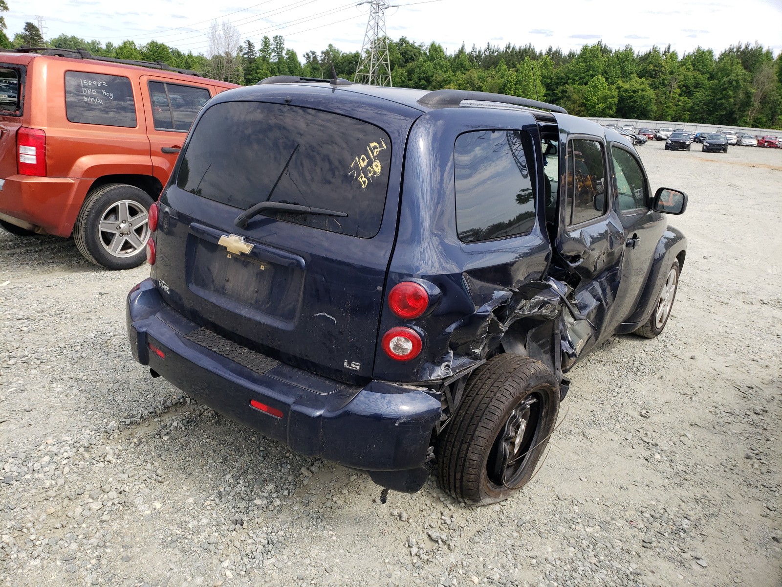 Photo 4 from auction – 2008 CHEVROLET HHR LS with VIN 3GNDA13D48S615259