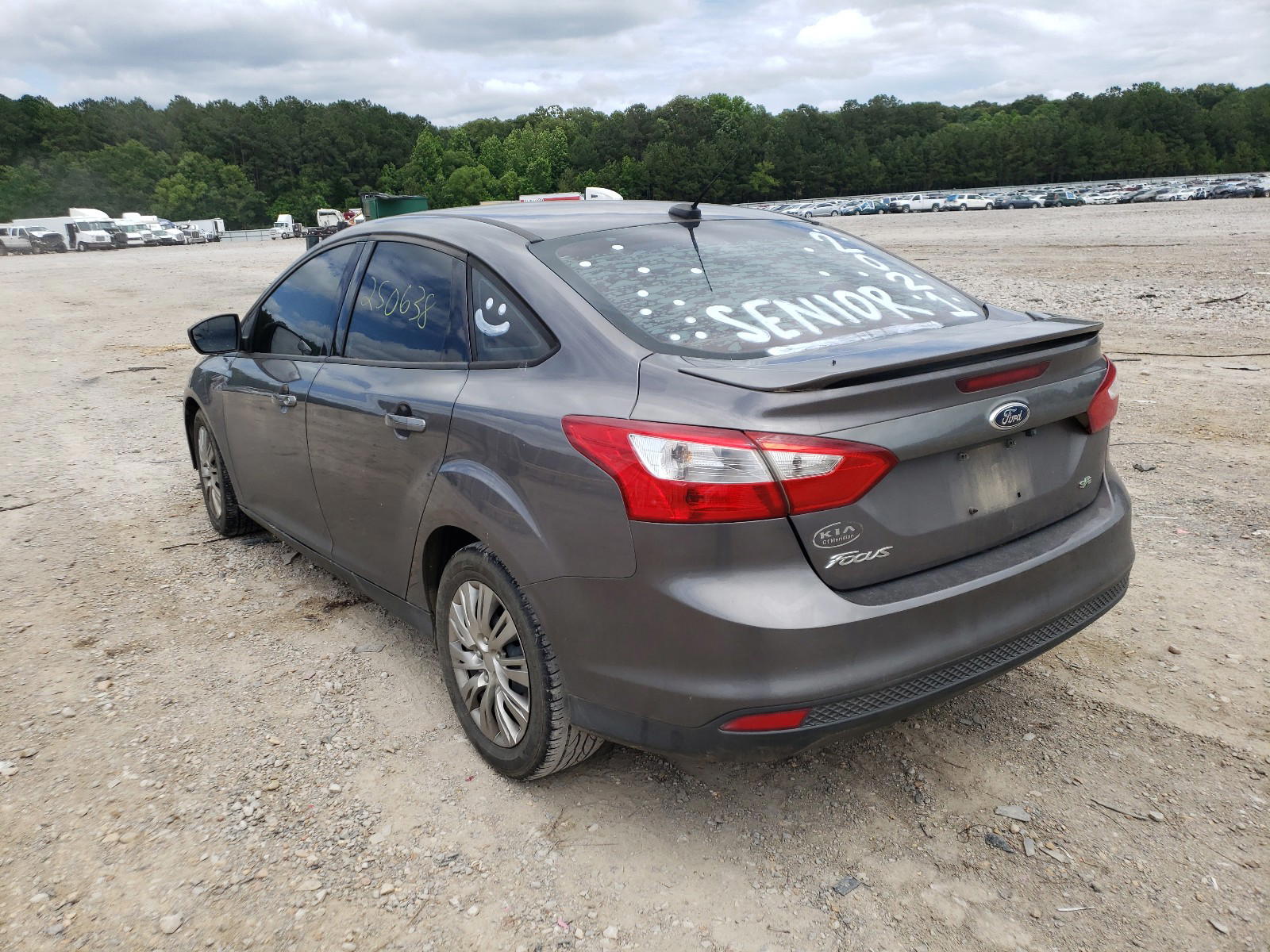 Photo 3 from auction – 2012 FORD FOCUS SE with VIN 1FAHP3F21CL308456