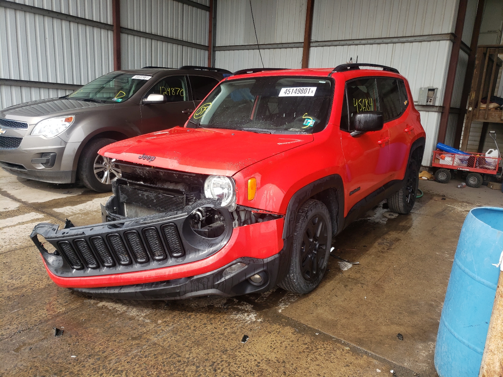 Photo 2 from auction – 2018 JEEP RENEGADE S with VIN ZACCJBAB4JPH95118
